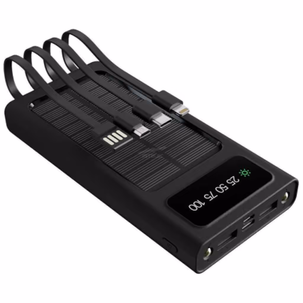 Xtech Power Bank Solar 10000 mAh – XPB-100