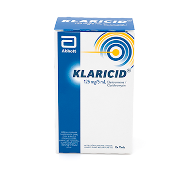 KLARICID PEDIATRICO 125 mg x 60 ml