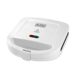 Sandwichera Black + Decker 2 Servicios Negra SM24520 Blanca