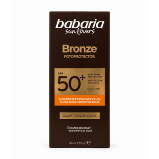 Babaria Bronze Fluido facial Solar SPF50 40 ml