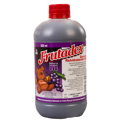 SUERO FRUTADEX UVA OSITO 500 ML