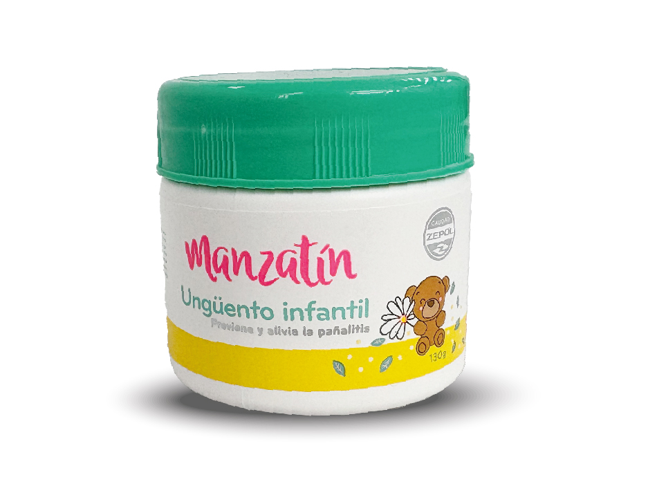 Manzatín ungüento infantil Vitamina E 130g