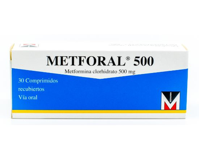 Metforal 500 mg 30 comprimidos