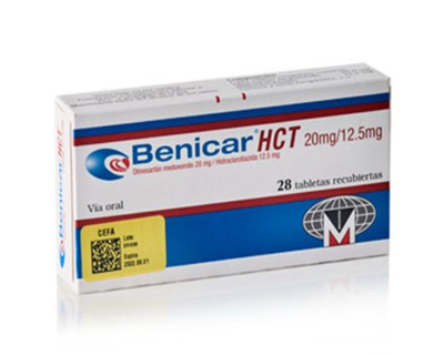Benicar HCT 20 mg/12.5 mg 28 tabletas