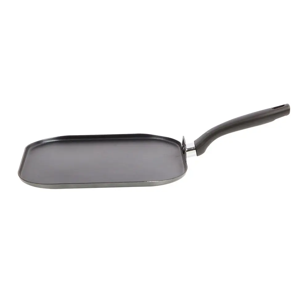 Sartén cuadrado Quattro Essential 28 cm Aluminio Gris