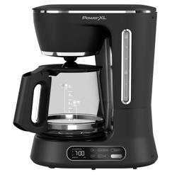 Cafetera PowerXL Digital De 12 Tazas Color Negro CM0122-1BPLA
