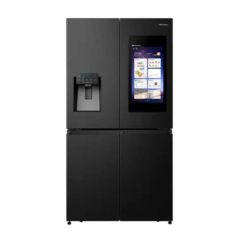 HISENSE – REFRIGERADORA FD 20cu NEGRA PANTALLA HISENSE 3A – RC20N6HBX1
