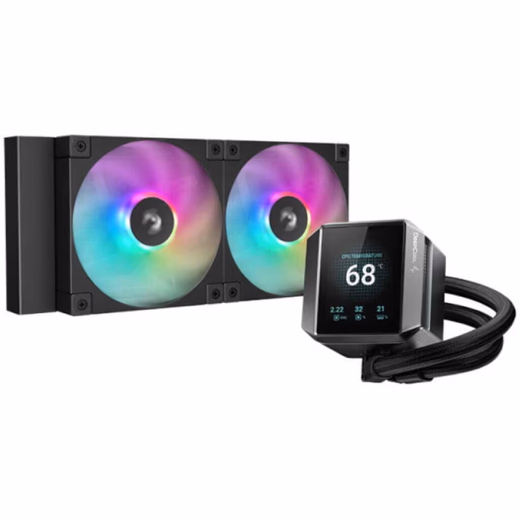 ENFRIAMIENTO LIQUIDO DEEPCOOL MYSTIQUE 240 ARGB – NEGRO