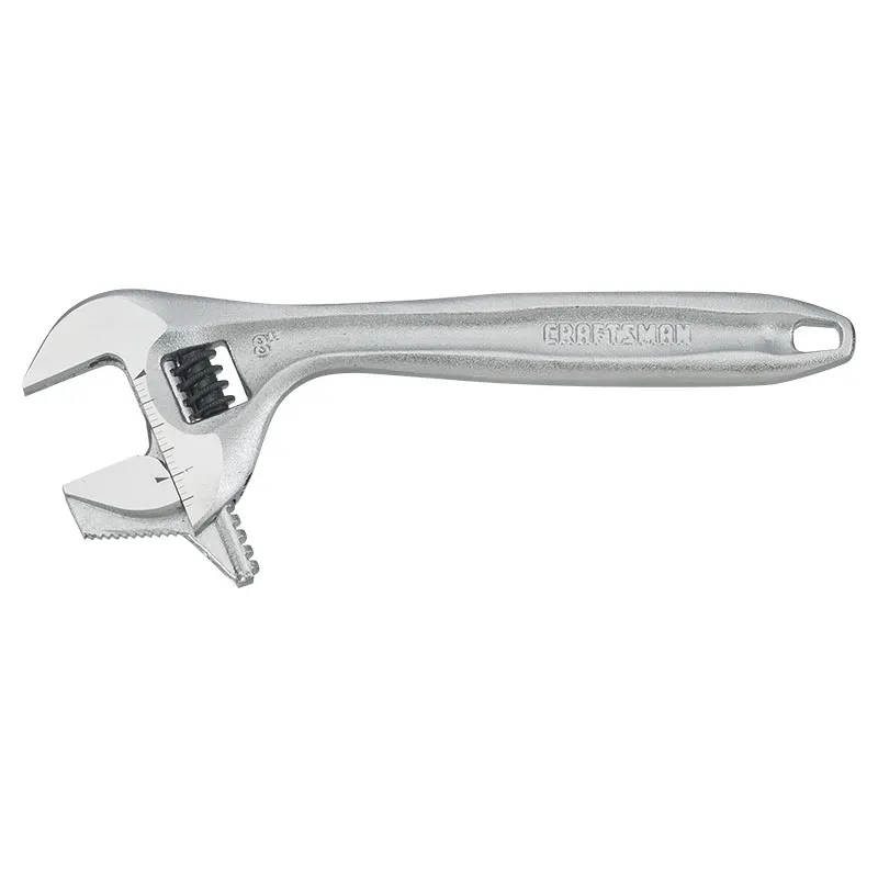 Llave ajustable 8" con quijada reversible