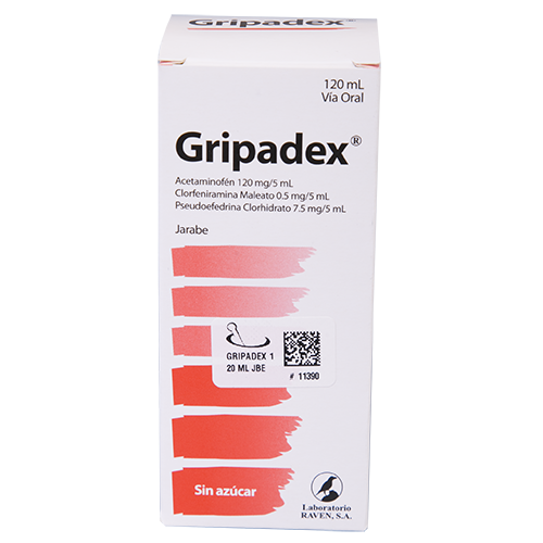 GRIPADEX RAVEN JARABE 120 ML