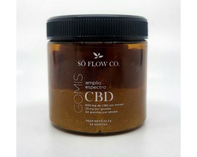 CBD, Gomis, 600 mg, 24 gomitas