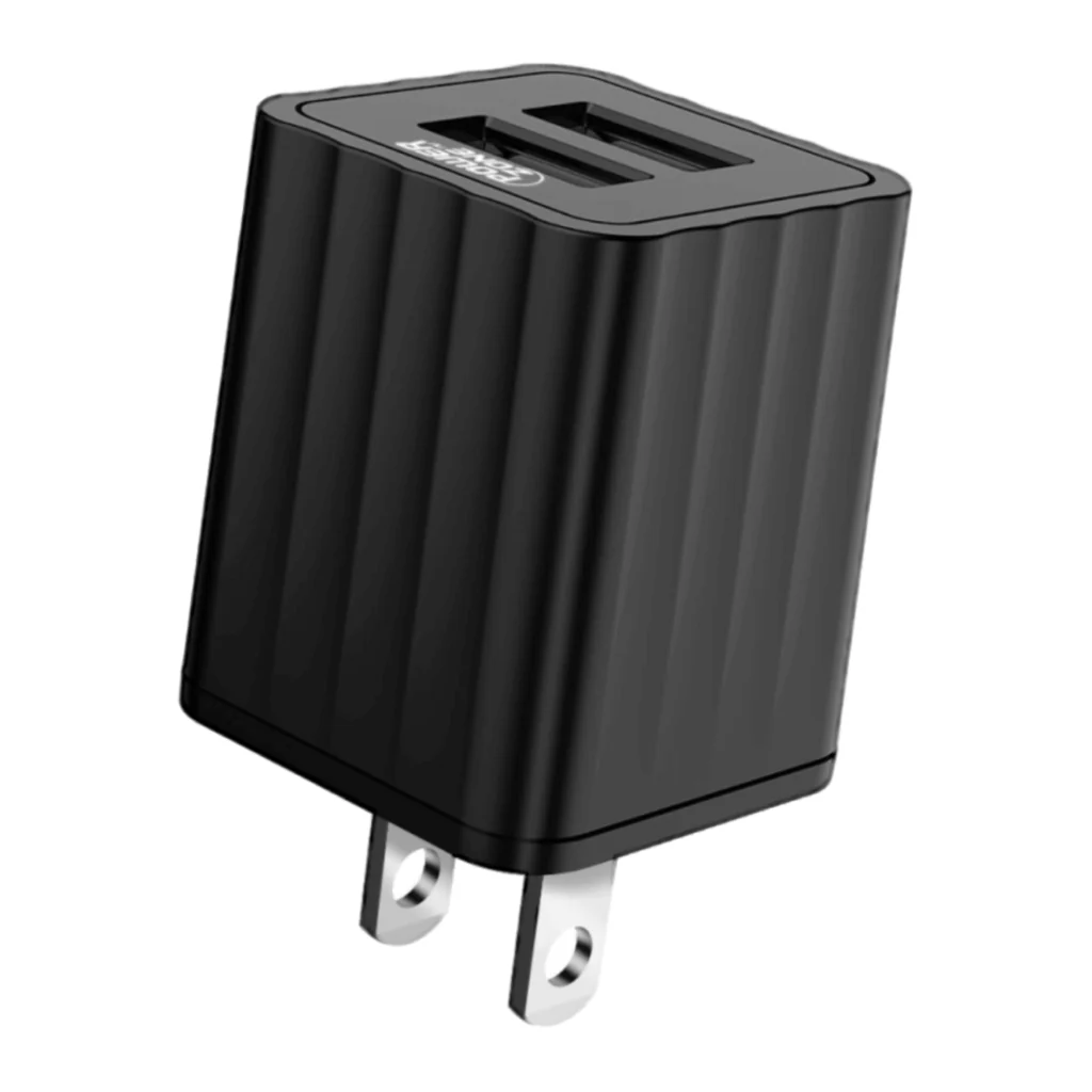 POWERZONE Cargador de Pared Dual USB 5V, KL-50210A