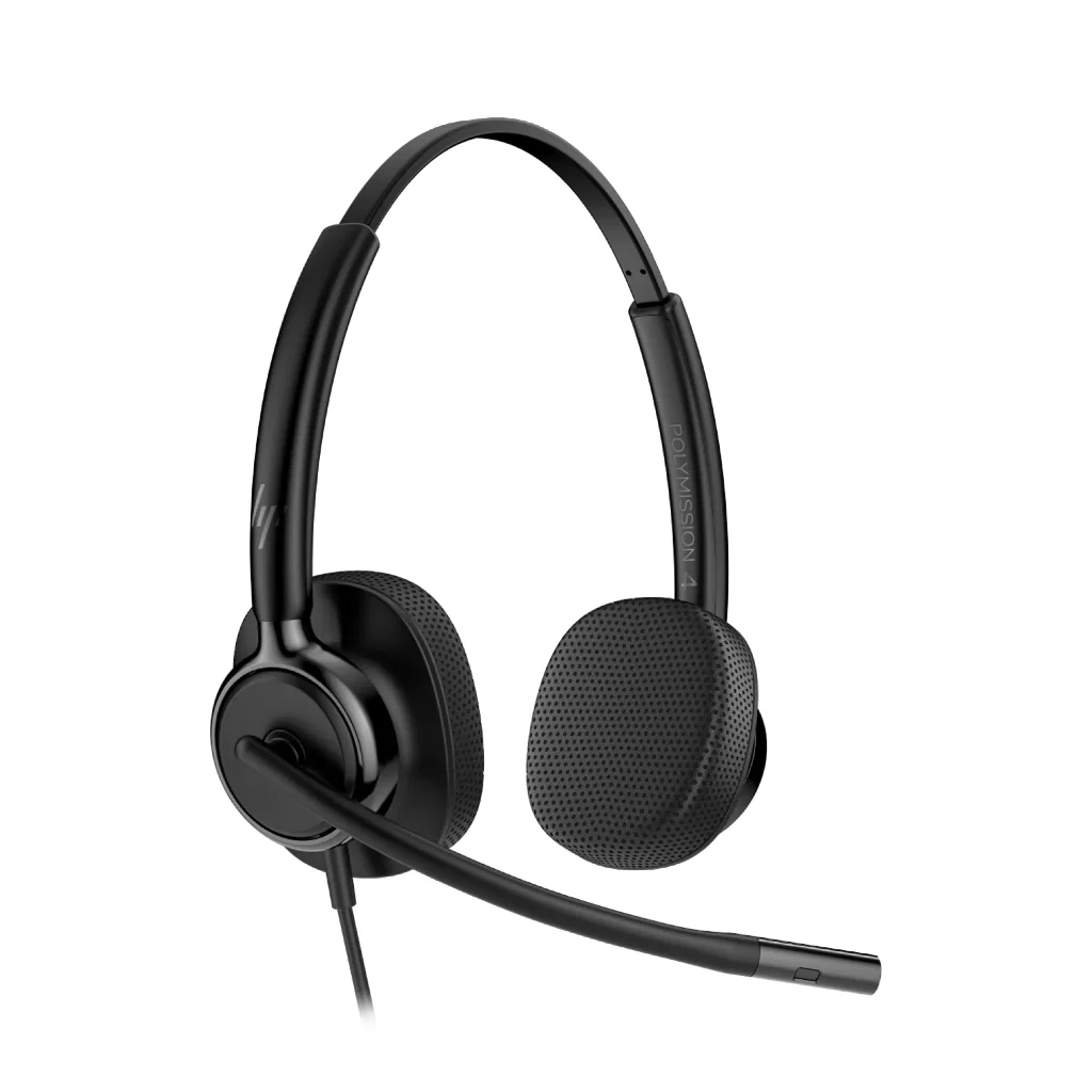 Poly Audifonos Alámbricos de Diadema Mission 425 Stereo USB, C01B6AA#AC3