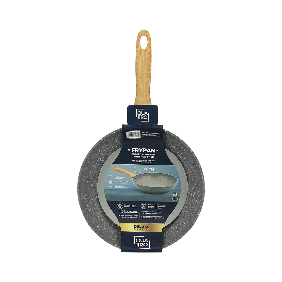 Sarten Quattro Aluminio QTTCWFA24G3