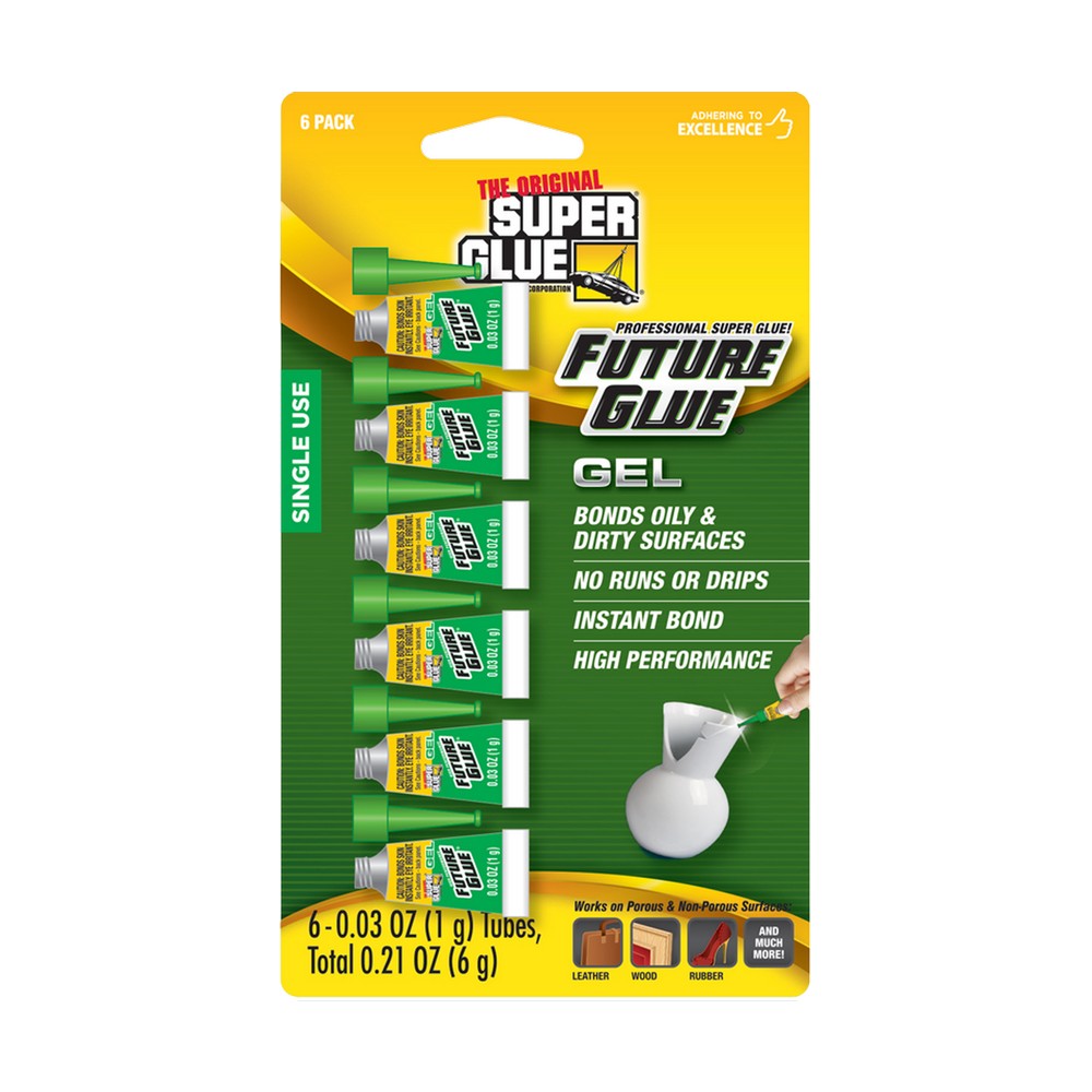 Pegamento super glue 1gr 6 unidades