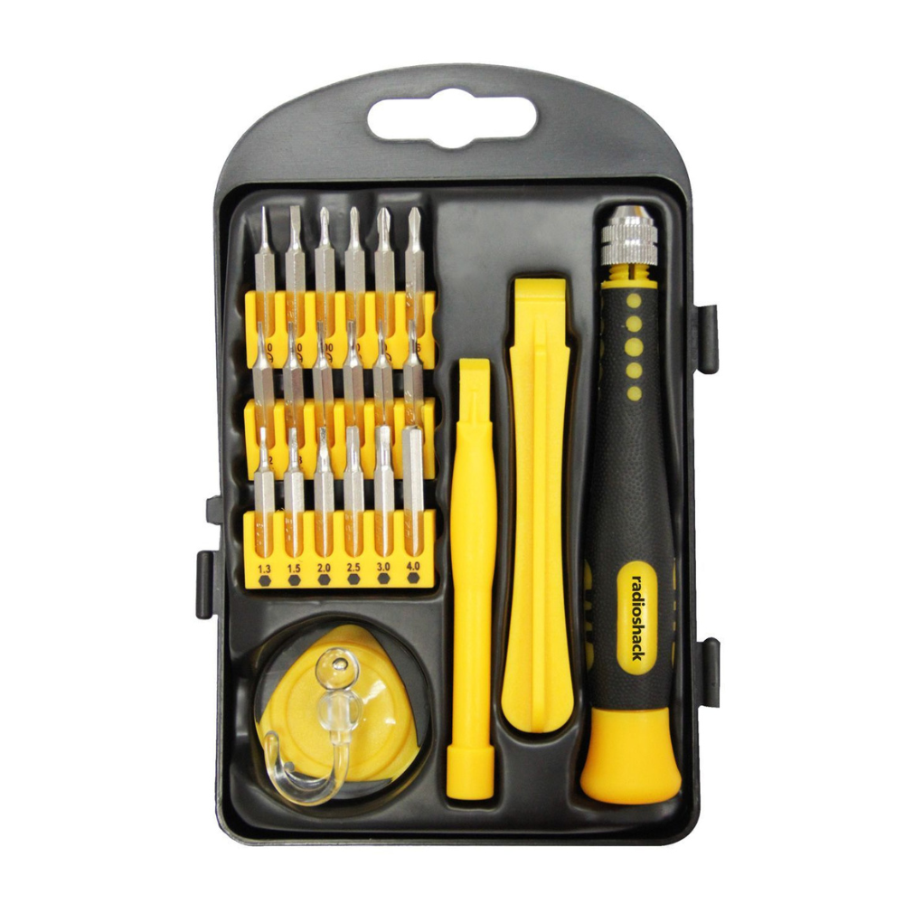 Set de reparación para celulares RadioShack 6405017 23 piezas