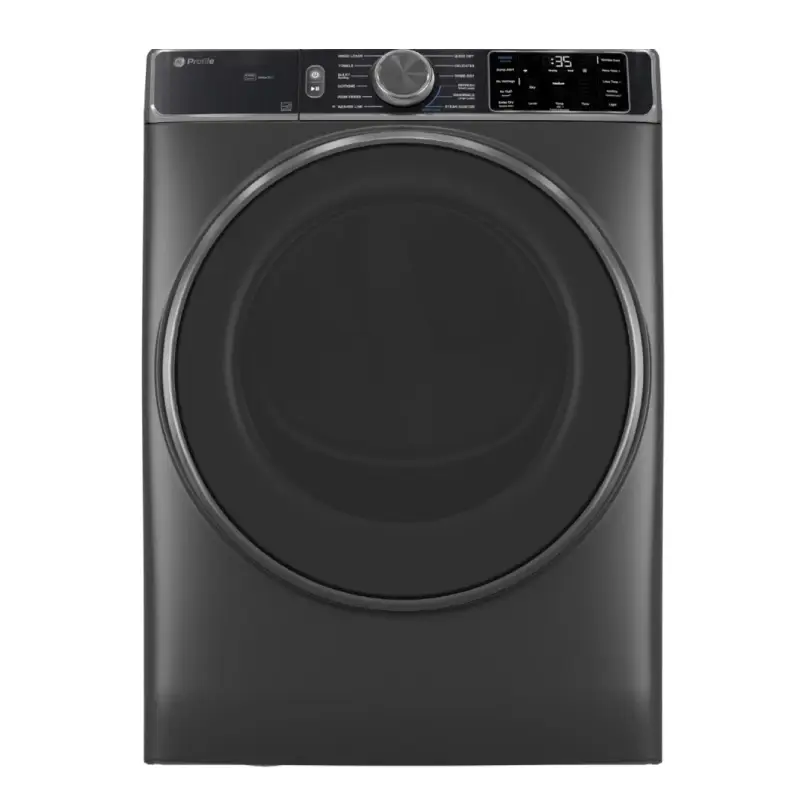 G.E. PROFILE – SECADORA C/F 7.8cu NEGRA – PFD95ESPWDS
