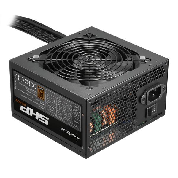 Fuente de Poder Sharkoon SHP Bronze 700W 80 Plus Bronze No Modular ATX – Negro