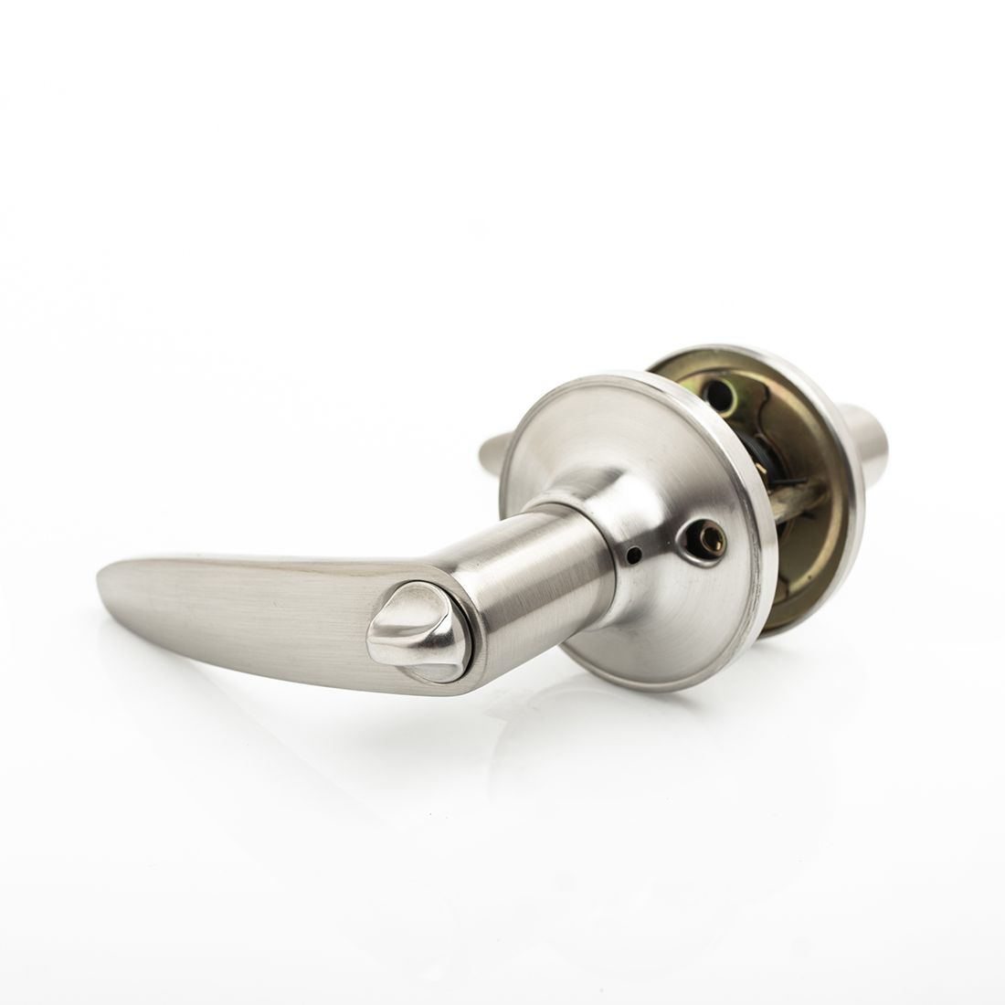 Cerradura manija con llave acero inoxidable
