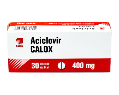 Aciclovir Calox 400 mg 30 tabletas