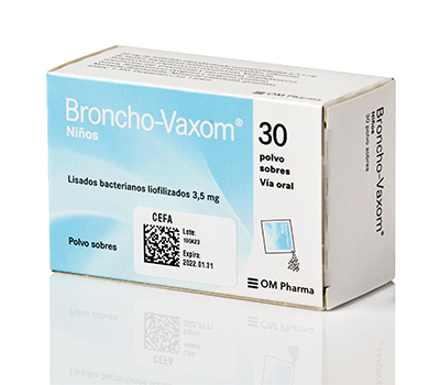 BRONCHO VAXOM NIÑOS SOBRES VIA ORAL