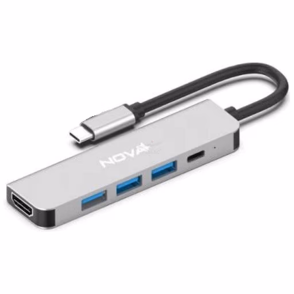 HUB USB NOVA USB-C A USB-C – USB 3.0 – 2xUSB 2.0 – HDMI