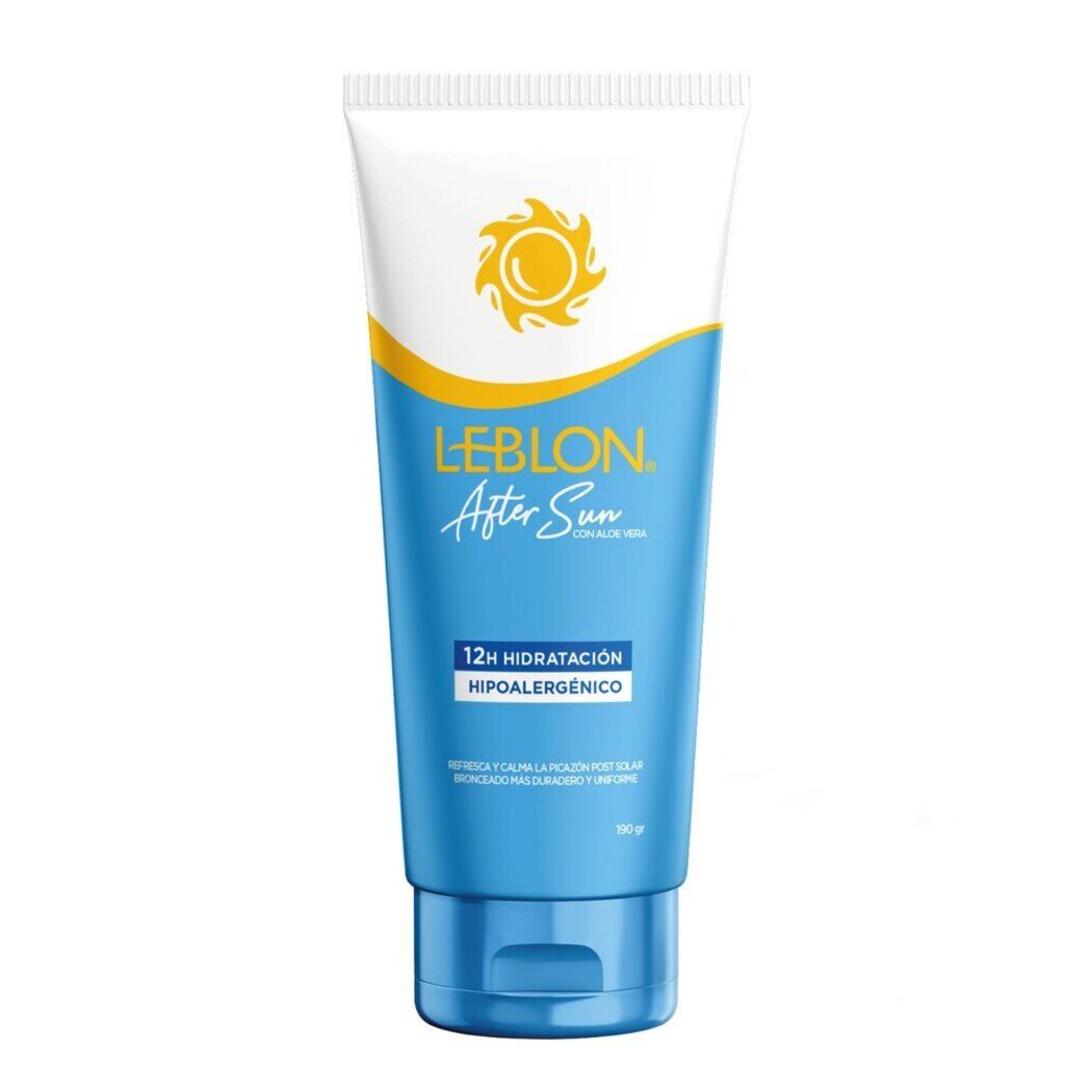 Leblon After Sun con Aloe Vera 12hrs hidratacion crema 190 gramos