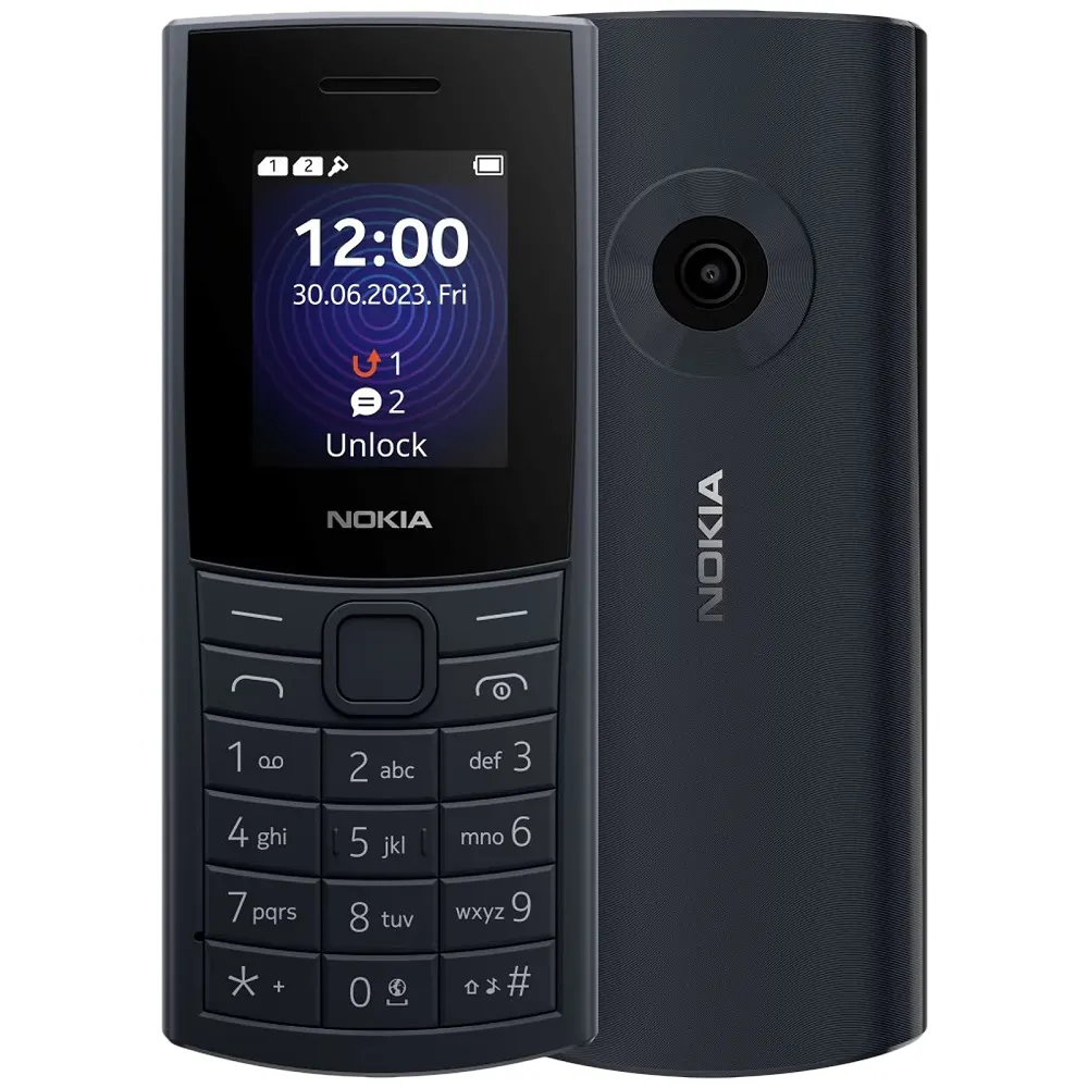 Nokia 110 48 MB + 128 MB Midnight Black