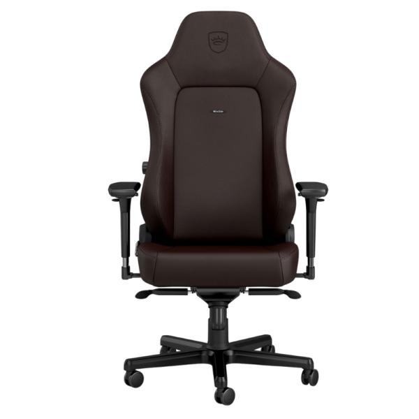 Silla Ergonómica Noblechairs Gaming Hero Java Cuero Sintético NBL-HRO-PU-JED – Cafe