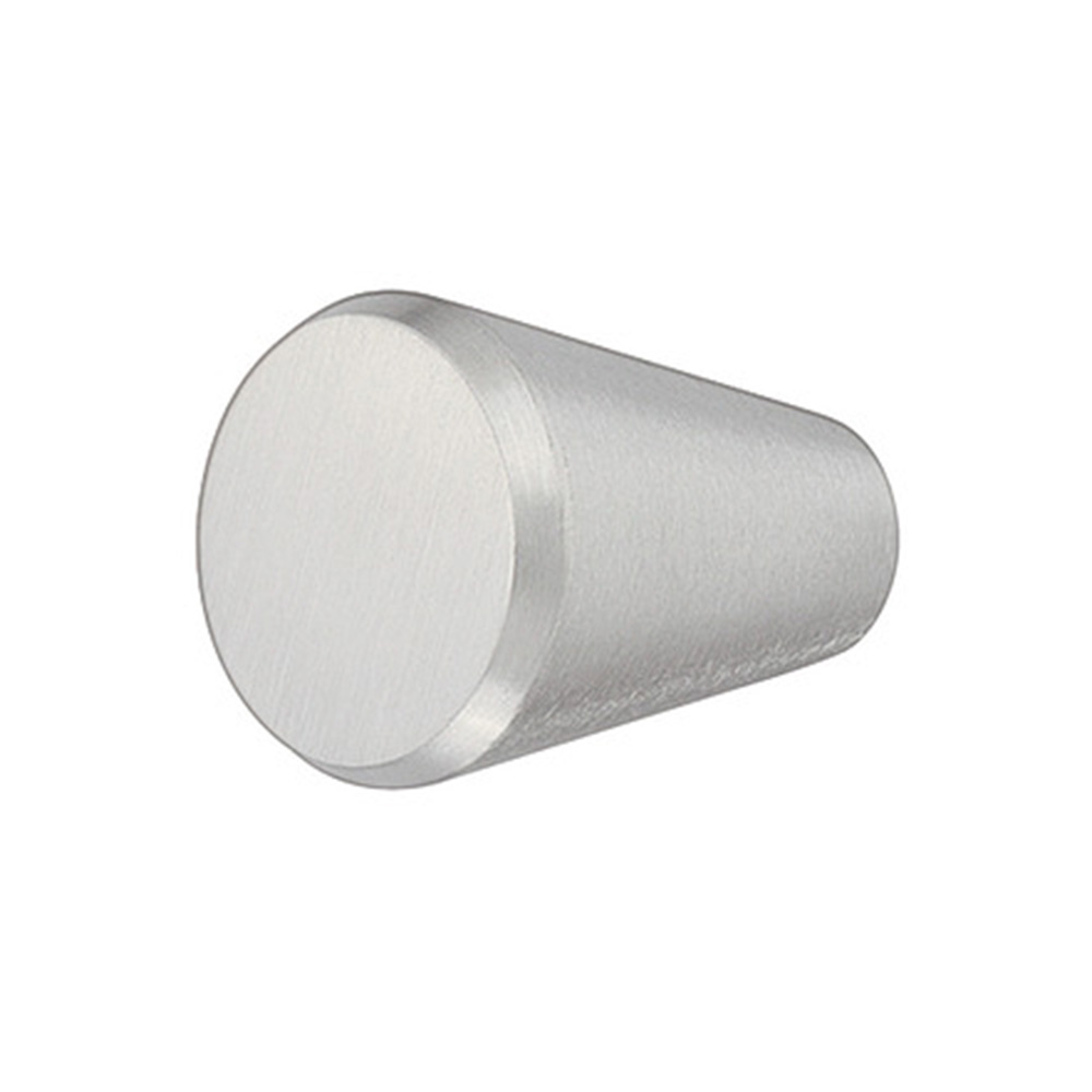 Pomo acero inoxidable mate 1.6x2.6cm