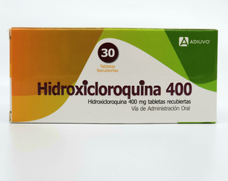 Hidroxicloroquina Adiuvo, 400 mg, 30 tabletas