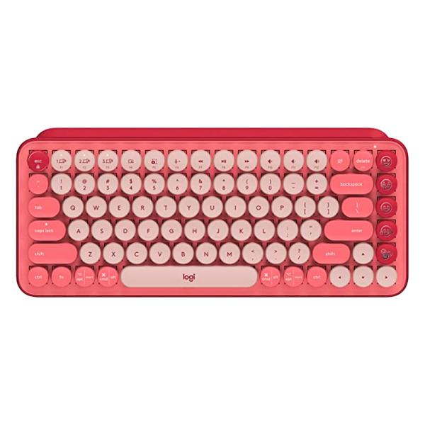 TECLADO LOGITECH POP KEYS INALAMBRICO WITH EMOJI KEYS HEARTBREAKER 920-010709