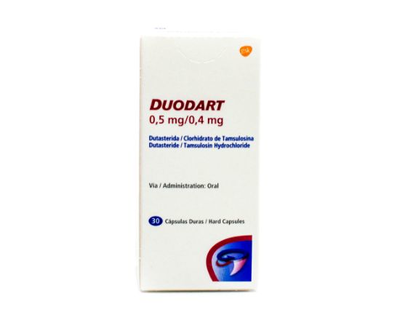 Duodart 0.5/0.4 Mg X30 Cápsulas