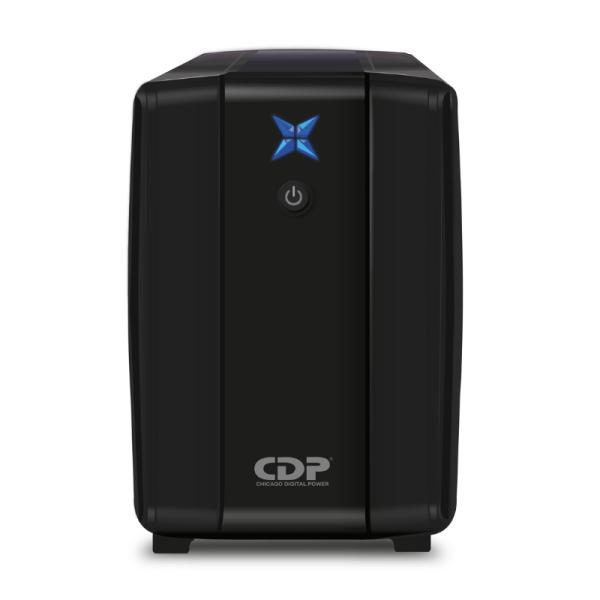 UPS CDP R-UPR508 500VA 250W UPS Linea Interactiva 120VAC AVR 8 Tomas – Negro