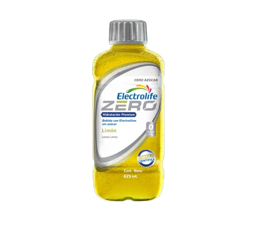 ELECTROLIFE ZERO SABOR LIMON 625 ML
