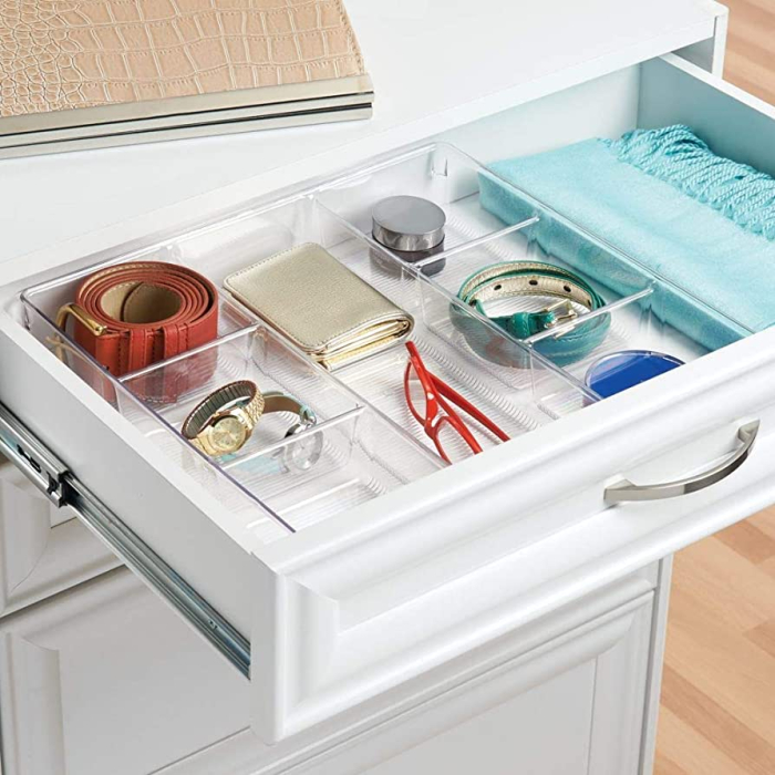 ORGANIZADOR 7DIV TRANSPARENTE LINUS MARCA INTERDESIGN (081492618300)