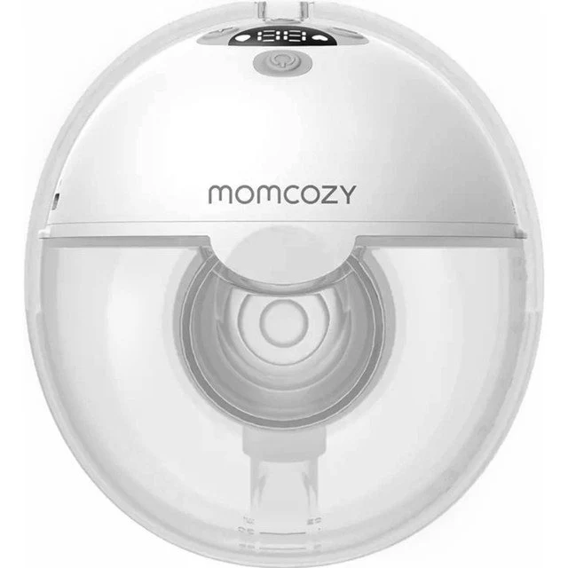 Sacaleches portátil Momcozy M5 con batería de larga duración y capacidad de 160 ml una copa gris
