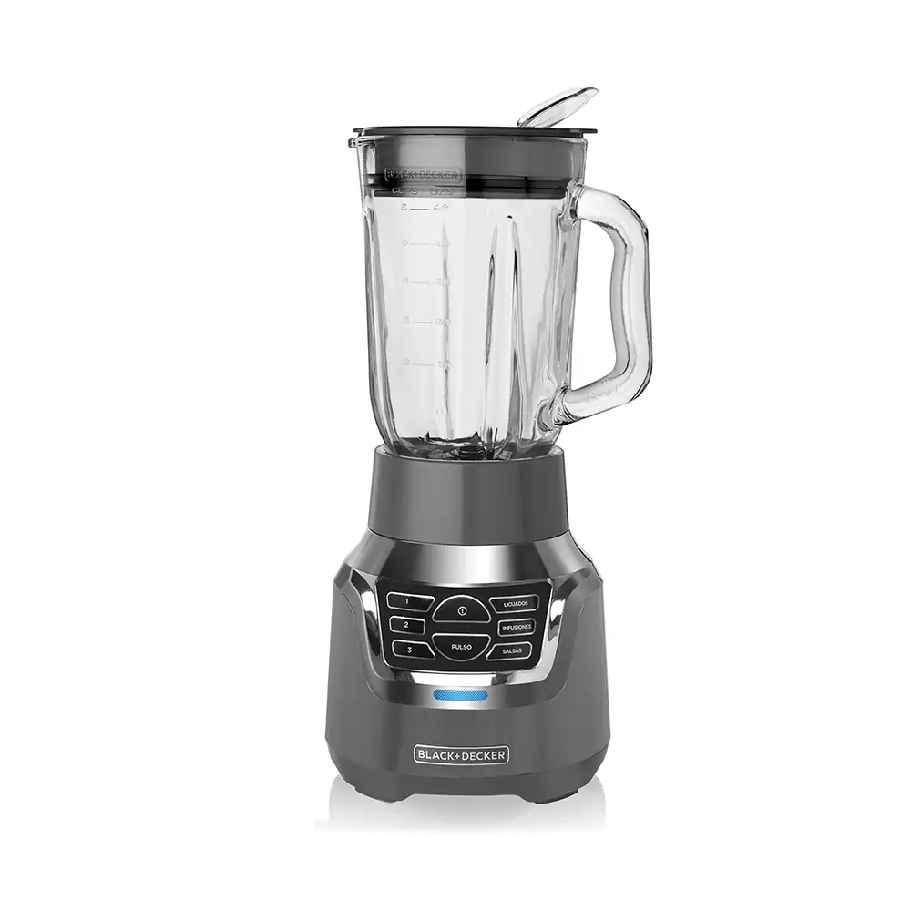 LICUADORA DIGITAL CON FILTRO BLACK AND DECKER JARRA DE VIDRIO 3 VEL BL1350g