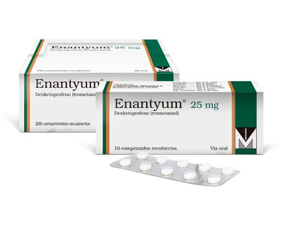 Enantyum 25 mg caja 100 sobres bebibles de 10 ml cada uno (precio por sobre)