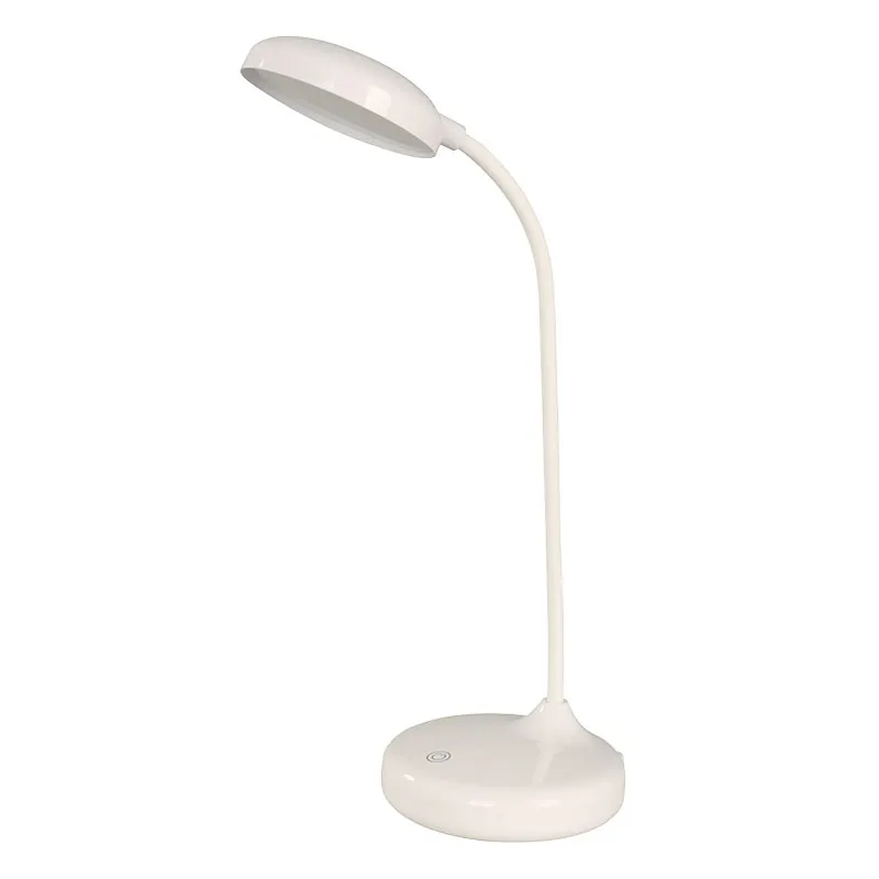 Lámpara de mesa moderna blanca 1 luz batería 24762