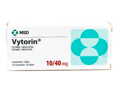 Vytorin 10 40 Mg X 28 Comp