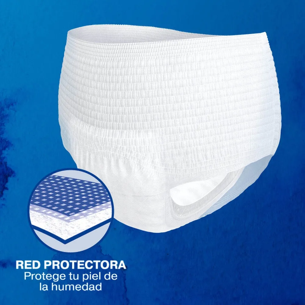 Ropa interior unisex tipo calzón Tena Pants Comfort Absorción Moderada Talla G - 10 piezas