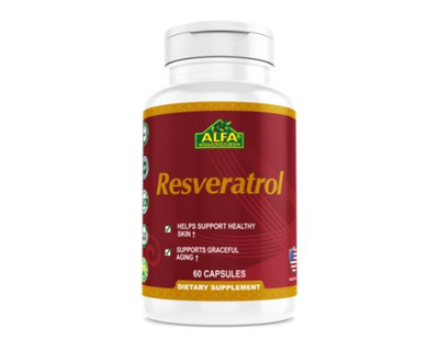Alfa, Resveratrol, 60 Capsulas