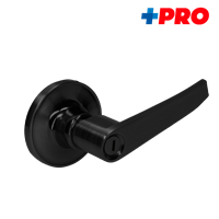 Cerradura Manija Recta sin Llave Negro + Pro