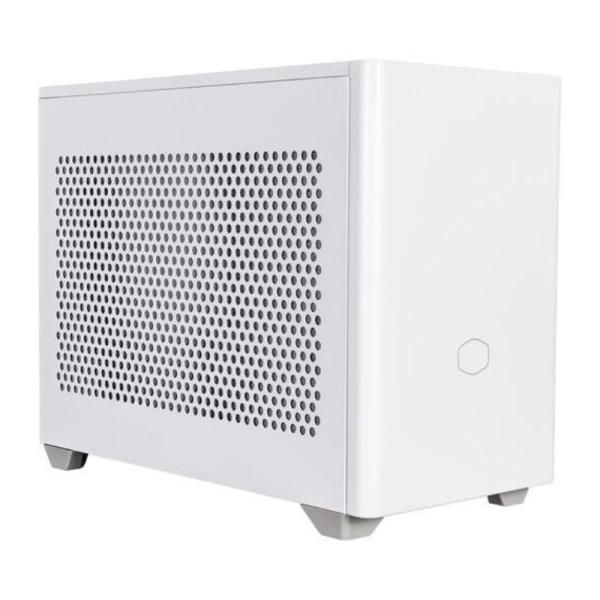 Case Cooler Master RGB Mini Tower Masterbox NR200P Ventiladores 2 de 120MM con Vidrio y Malla Lateral – Blanco