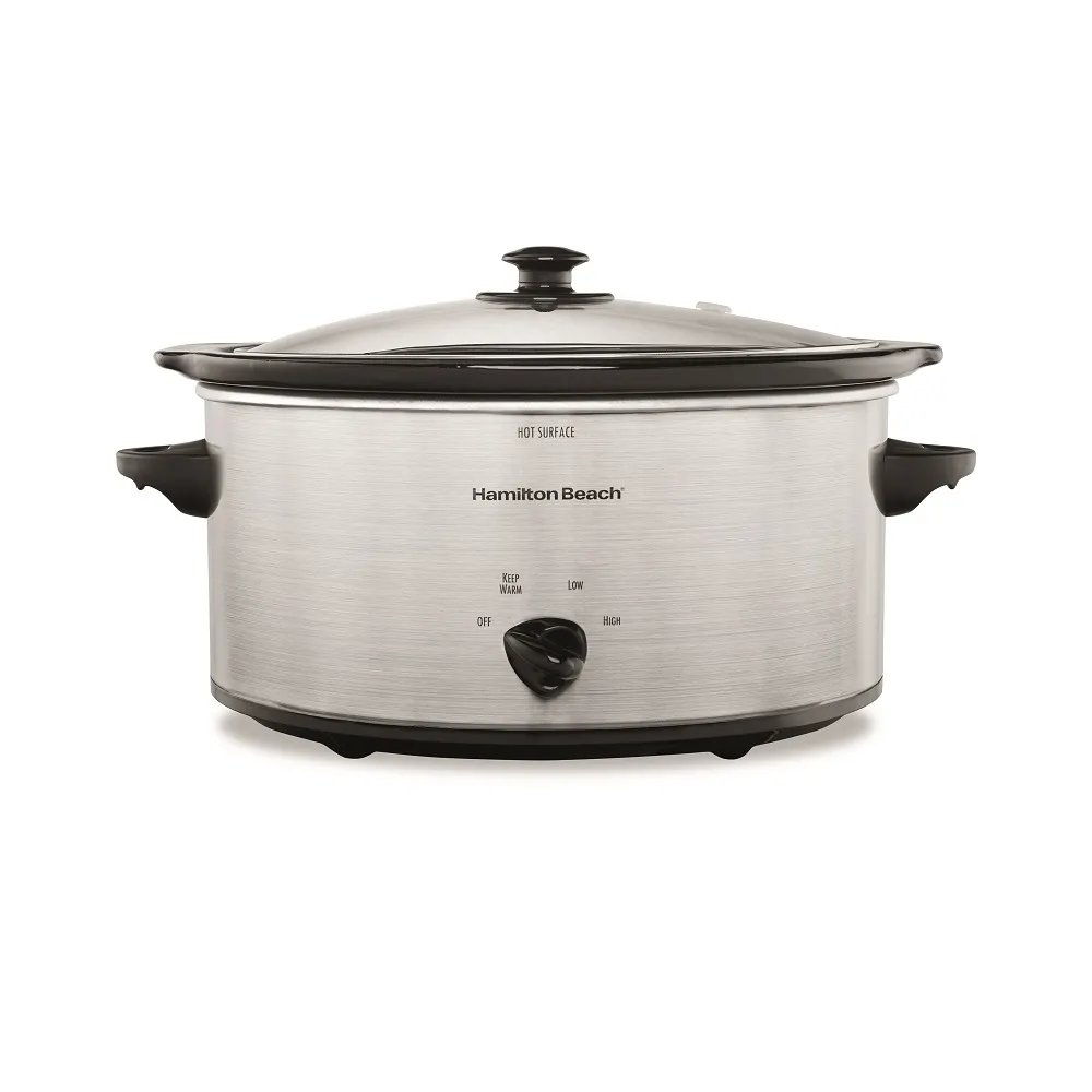 Olla Hamilton Beach 4.7 L Cerámica Plateado 33156RG