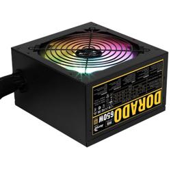 Fuente De Poder Aerocool Dorado 650W 80 Plus Gold No Modular At