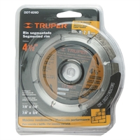 Disco Diamantado Segmentado 4 1/2" Truper