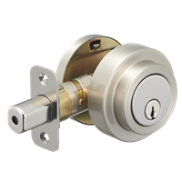 Cerrojo Sencillo Llave Mariposa Niquel Satin Taipei Kwikset