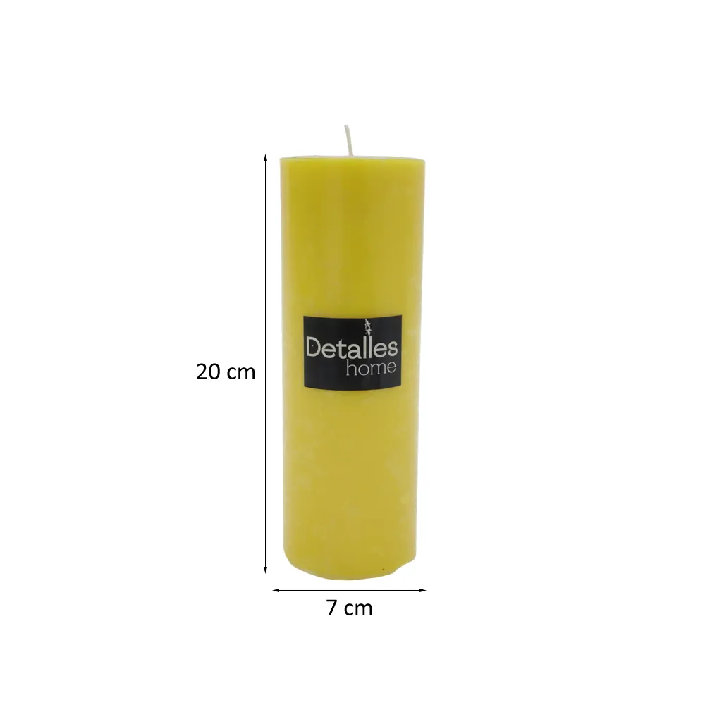 Vela aromática rustica